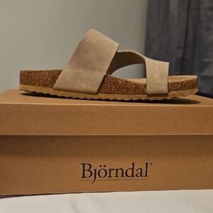 Björndal Taupe Sandals